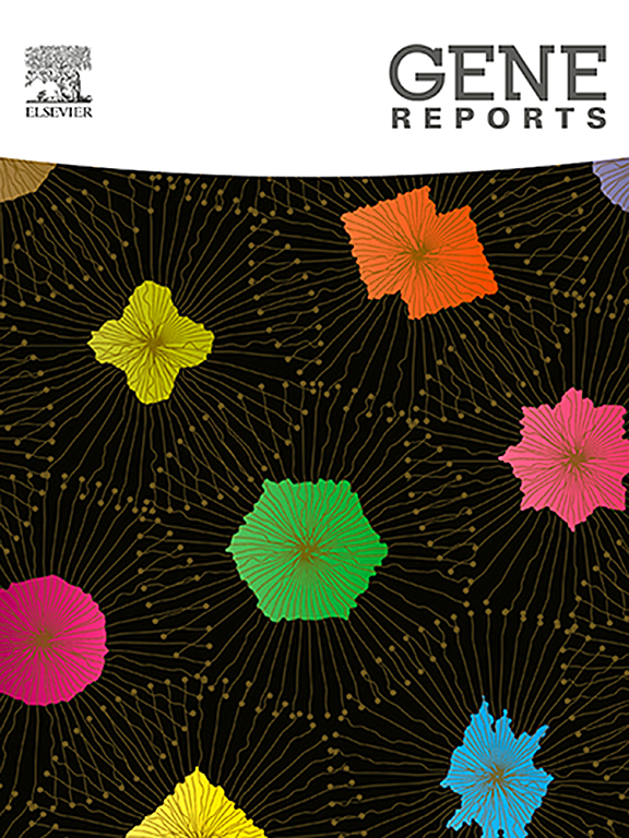 Go to journal home page - Gene Reports